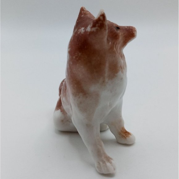 Vintage Dog Figurine Germany Collie Miniature Figure Collectible Antique - Picture 7 of 9